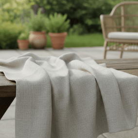 Print di kain Linen